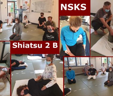 NSKS Shiatsu diploma course september 2020 with masks